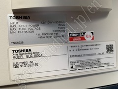 TOSHIBA Radiographic System