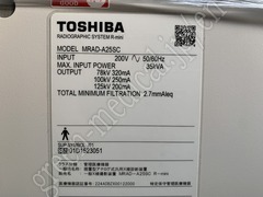 TOSHIBA Radiographic System